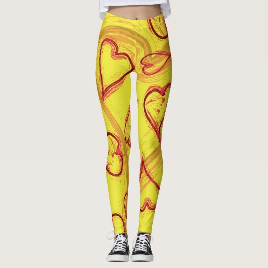 Heet patroon leggings (Voorkant)