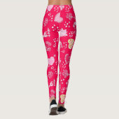Heet patroon leggings (Achterkant)