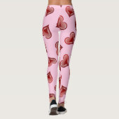 Heet patroon leggings (Achterkant)