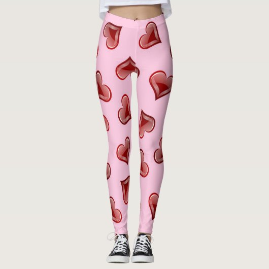 Heet patroon leggings (Voorkant)