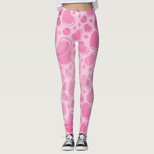 Heet patroon leggings (Voorkant)
