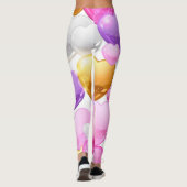 Heet patroon leggings (Achterkant)