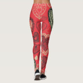 Heet patroon leggings (Achterkant)