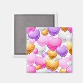 Heet patroon magneet (Voorkant / Achterkant)