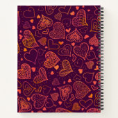 Heet patroon notitieboek (Achterkant)