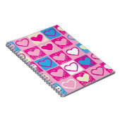 Heet patroon notitieboek (Rechterzijde)