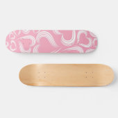 Heet patroon persoonlijk skateboard (Horizontaal)