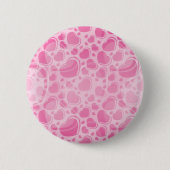 Heet patroon ronde button 5,7 cm (Voorkant)