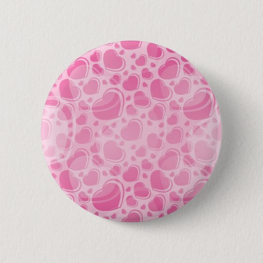 Heet patroon ronde button 5,7 cm (Voorkant)