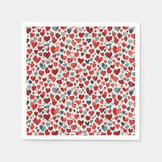 Heet patroon servet (Voorkant)