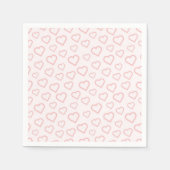 Heet patroon servet (Voorkant)