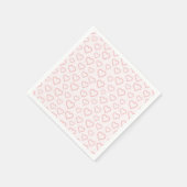 Heet patroon servet (Hoek)