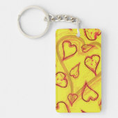 Heet patroon sleutelhanger (Voorkant)