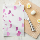 Heet patroon theedoek (Quarter Fold)