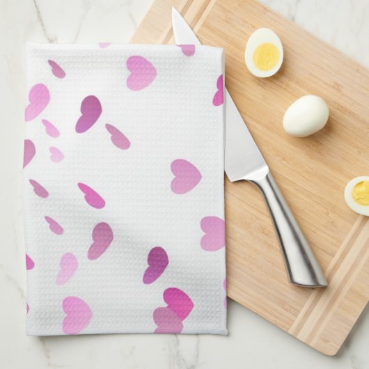 Heet patroon theedoek (Quarter Fold)