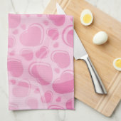 Heet patroon theedoek (Quarter Fold)