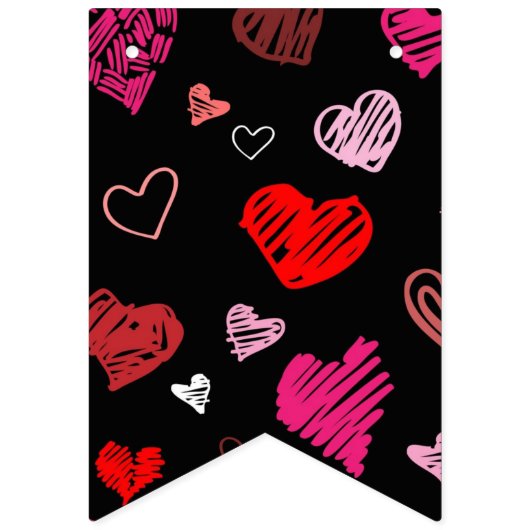 Heet patroon vlaggetjes (Tweede vlag)