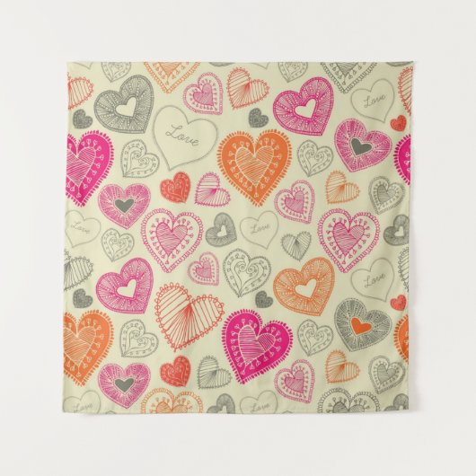 Heet patroon wandkleed (Voorkant)