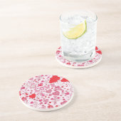 Heet patroon zandsteen onderzetter (Zijkant)