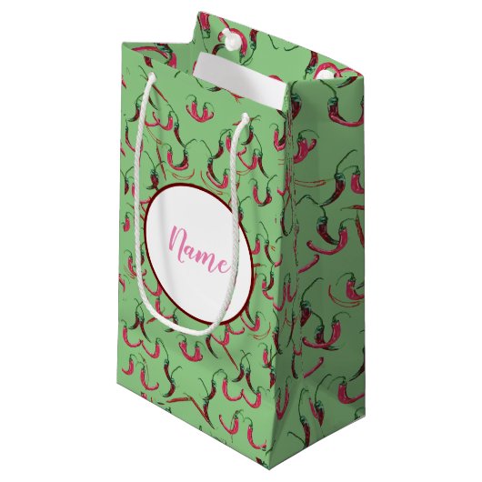 Heet peper  klein cadeauzakje (Voorkant Gekanteld)