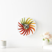 Heet Pepper-regenboog Ronde Klok (Huis)