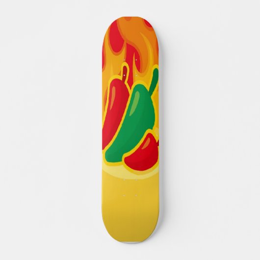 Heet Peppers Skateboard (Voorkant)