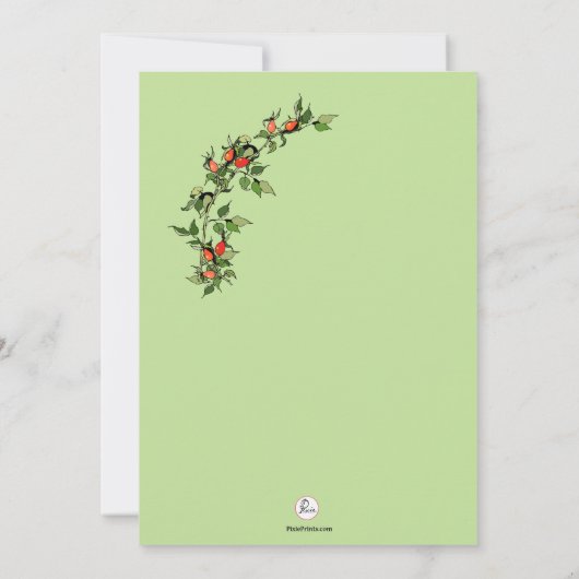 Heet Peppers, Uitnodiging (Achterkant)