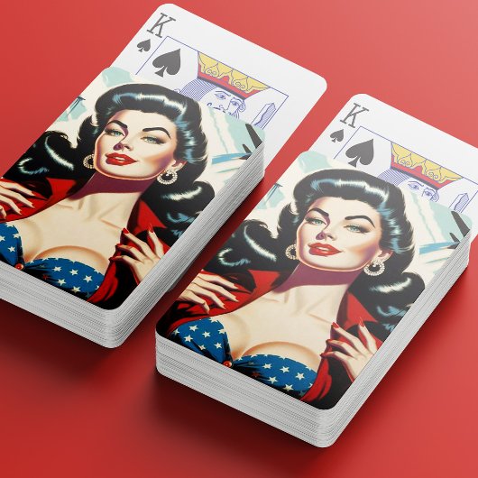 Heet  Pin-up Pokerkaarten
