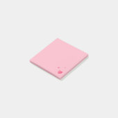 Heet Post Het Nota's/Roze Post-it® Notes (Schuin)