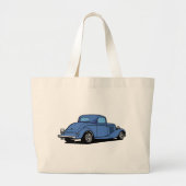 Heet rijtuig Coupe Grote Tote Bag (Voorkant)