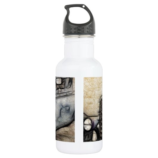 Heet rijtuig Coupe Waterfles (Achterkant)