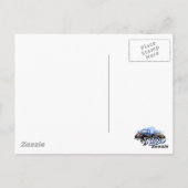 Heet Rod Briefkaart (Achterkant)