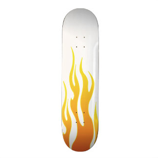 Heet Rod Flames Skateboard