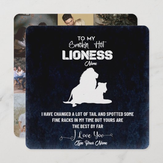 Heet romantisch cadeau voor haar, cadeau voor vrou (Voorkant / Achterkant)