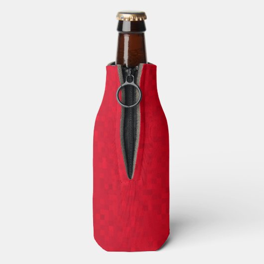 Heet Rood Mozaïek, Flesjeskoeler (Fles Achterkant)