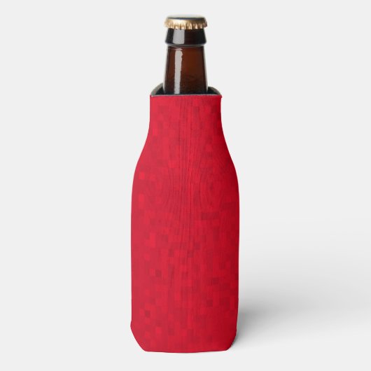 Heet Rood Mozaïek,  Flesjeskoeler (Fles Voorkant)