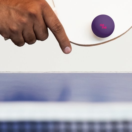Heet Roze 1-sterren paarse ping pong bal Pingpongbal (Peddel)
