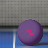 Heet Roze 1-sterren paarse ping pong bal Pingpongbal (Net)