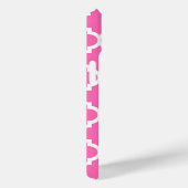 Heet Roze#2 Witte Marokkaanse #5 Marine 3 Initiële Case-Mate iPhone Case (Achterkant / Rechts)