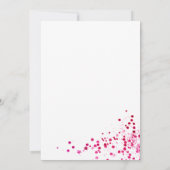 Heet Roze 50 en Fabulous 50e Verjaardag Kaart (Achterkant)