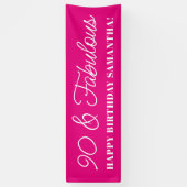 Heet Roze 90 en Fabulous Spandoek (Verticaal)