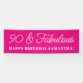 Heet Roze 90 en Fabulous Spandoek (Horizontaal)