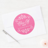  heet roze | AFSTUDEREN STICKERS (Envelop)