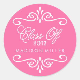  heet roze | AFSTUDEREN STICKERS