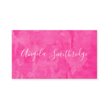 Heet Roze Aquarel Achtergrond