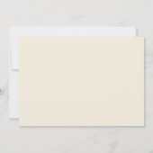 Heet Roze Aquarel Bloemachtige Bruiloft Brunch Kaart (Achterkant)