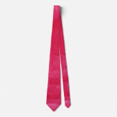 Heet Roze Aquarel Heren Das Op Maat (Voorkant)