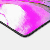 Heet roze aquarellen  bureaumat (Hoek)
