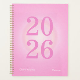 Heet Roze Aura Grote Jaar Planner