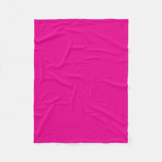 Heet Roze Bandana Fleece Deken (Voorkant)